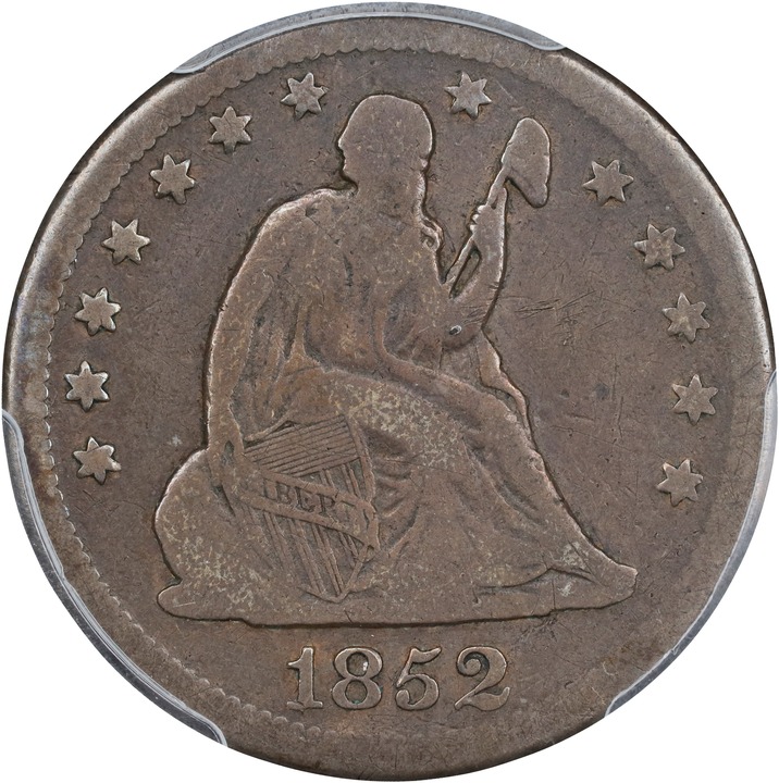 1852-O 25c MS thumbnail 3