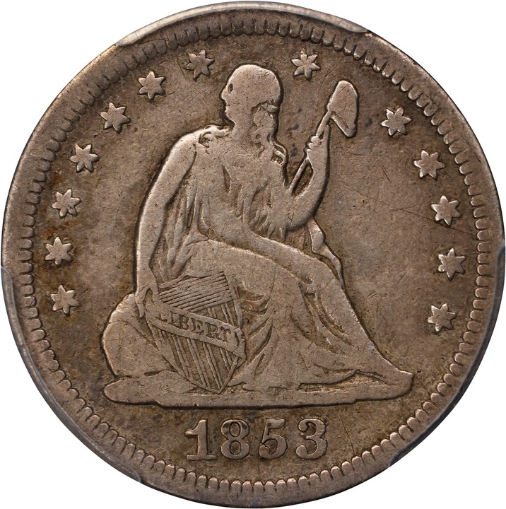 1853 25c No Arrows MS thumbnail 3