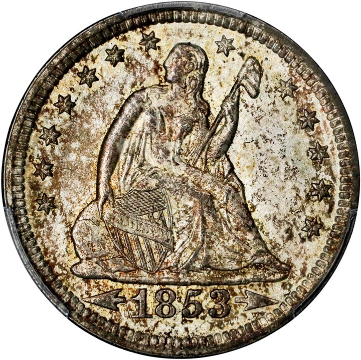 1853 25c Arrows & Rays MS thumbnail 2