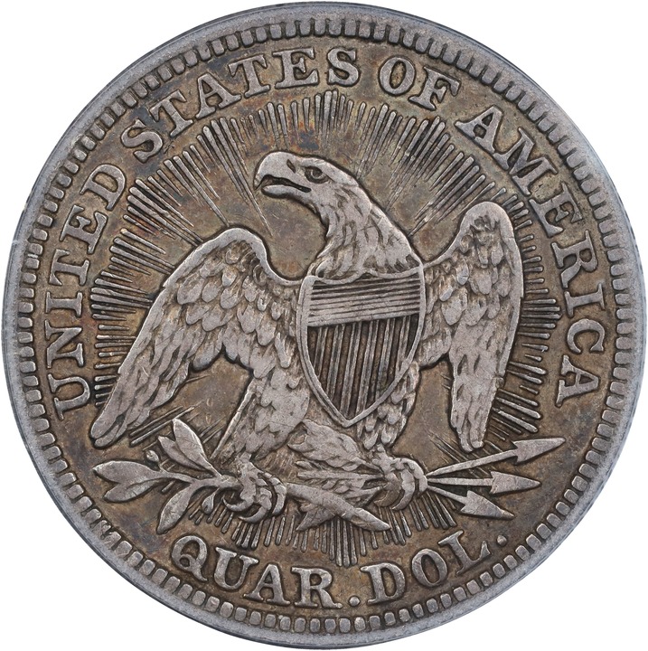 Seated Liberty Quarter 25c Arrows & Rays, 1853 [Type] G6 thumbnail 25