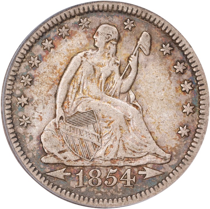 1854-O 25c Arrows MS thumbnail 2