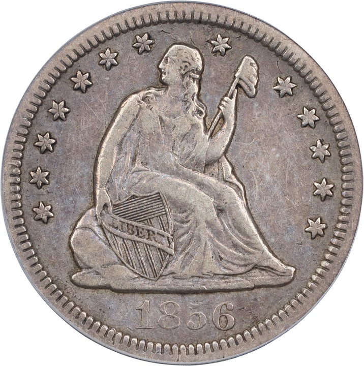1856-S 25c MS thumbnail 4