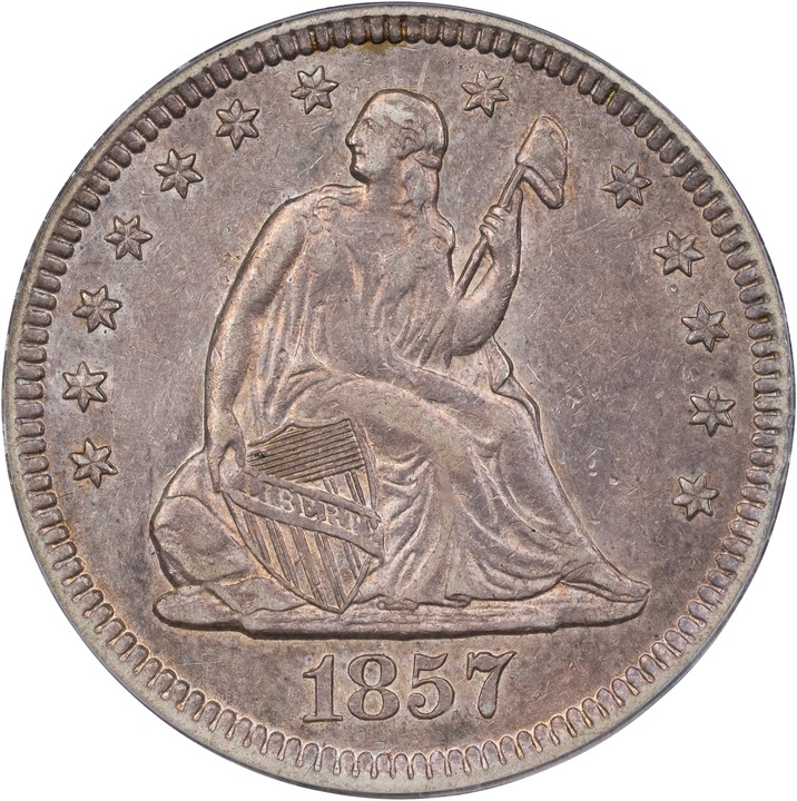 1857-O 25c MS thumbnail 4