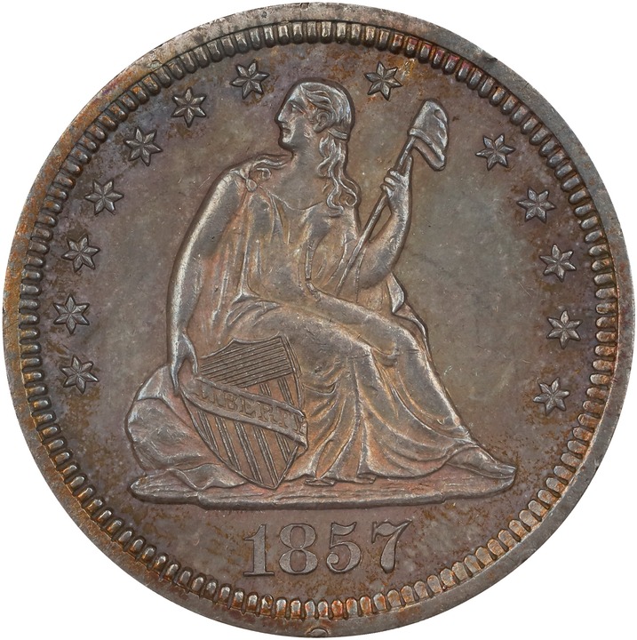 1857-S 25c MS thumbnail 3