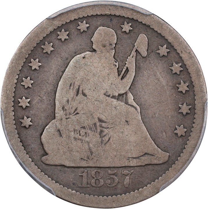 1857-S 25c MS thumbnail 4