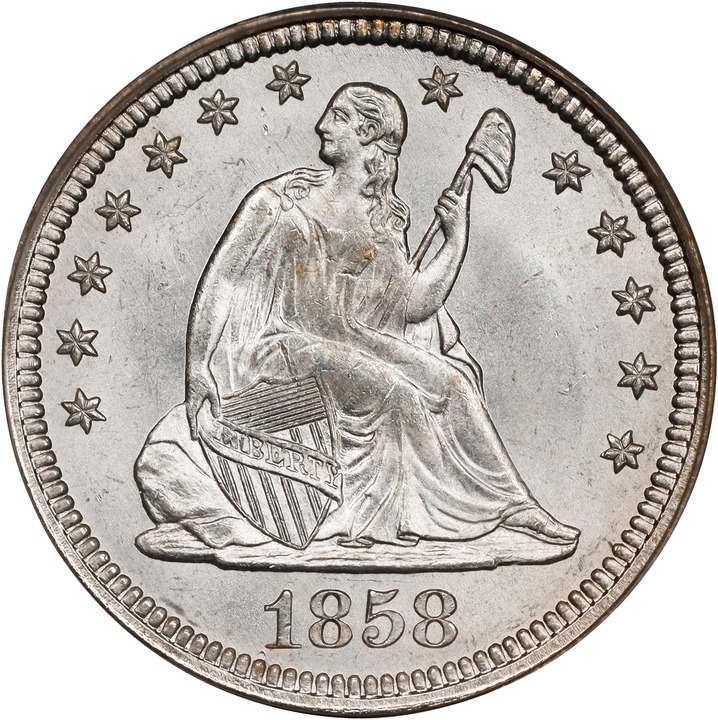 1858 25c MS thumbnail 6