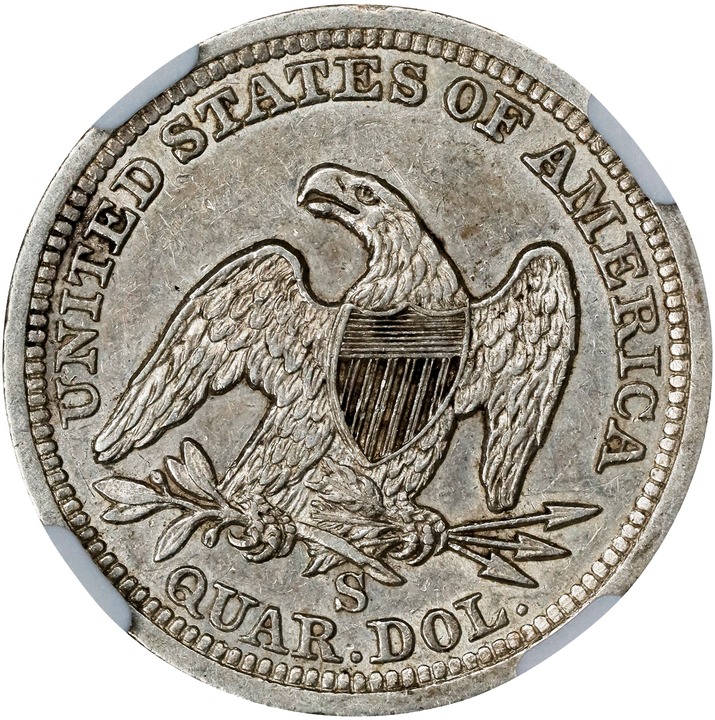 1858-S 25c MS thumbnail 18