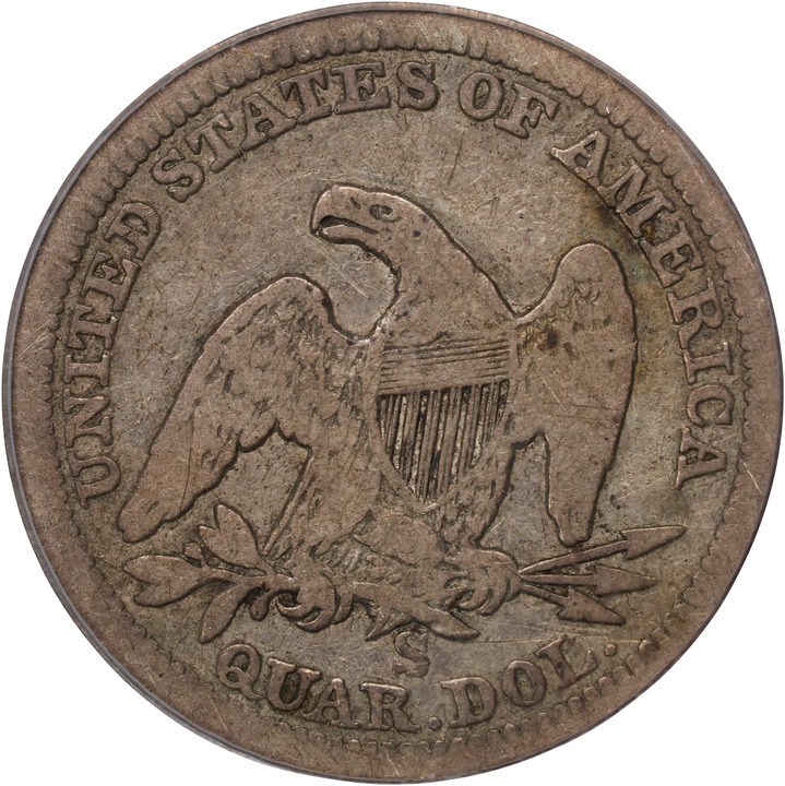 1859-S 25c AU55 CAC thumbnail 24