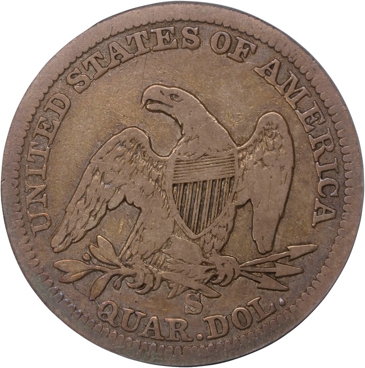 1861-S 25c MS thumbnail 20