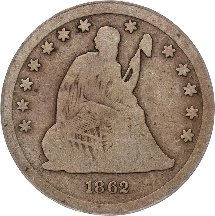 1862-S 25c MS thumbnail 2