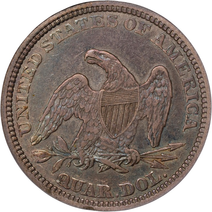 1864 25c AU53 thumbnail 14