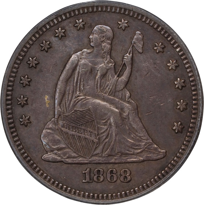 1868 25c MS thumbnail 3