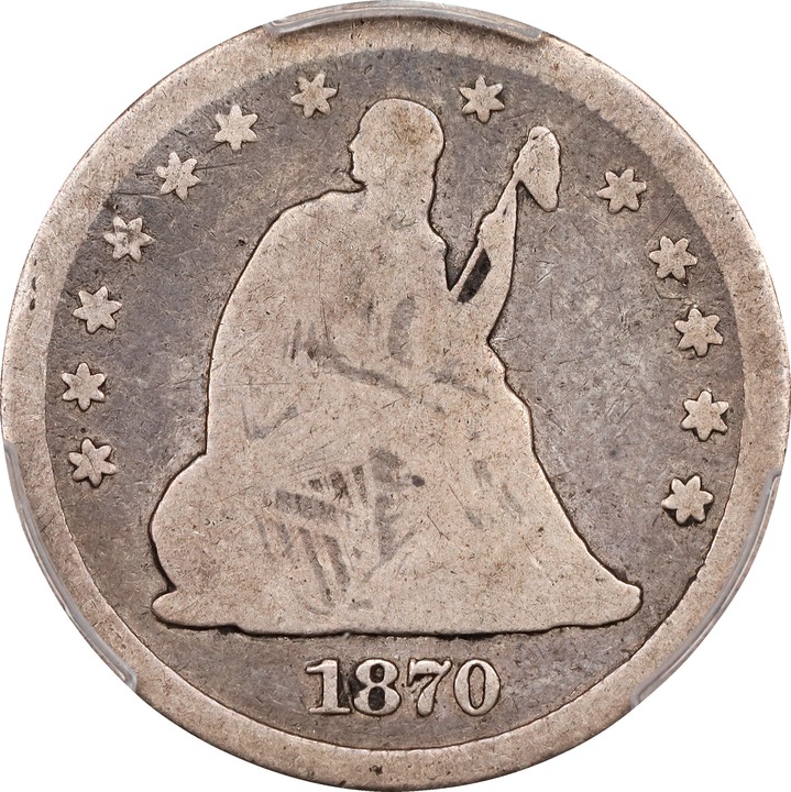 1870-CC 25c MS thumbnail 2
