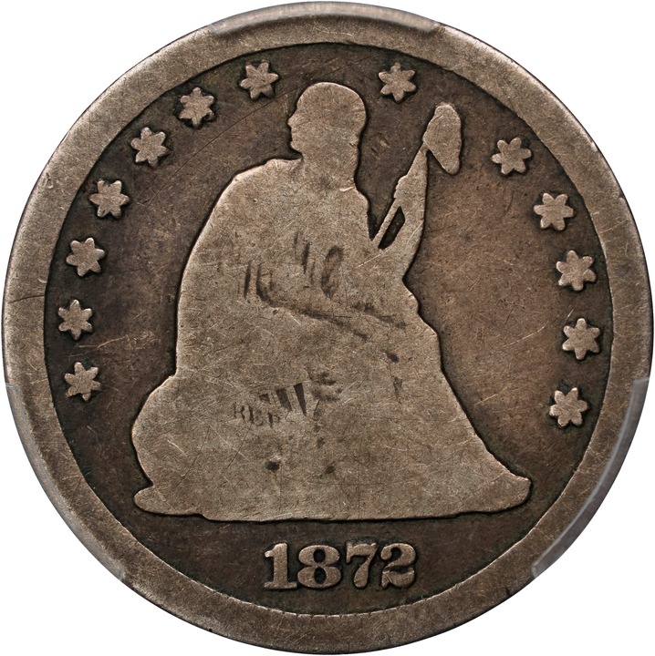 1872-S 25c MS thumbnail 4