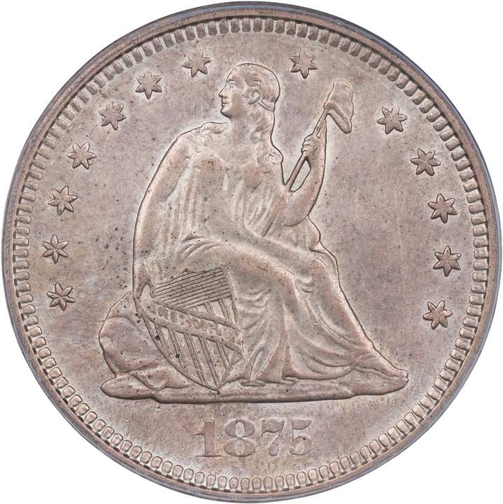 1875-S 25c MS thumbnail 3