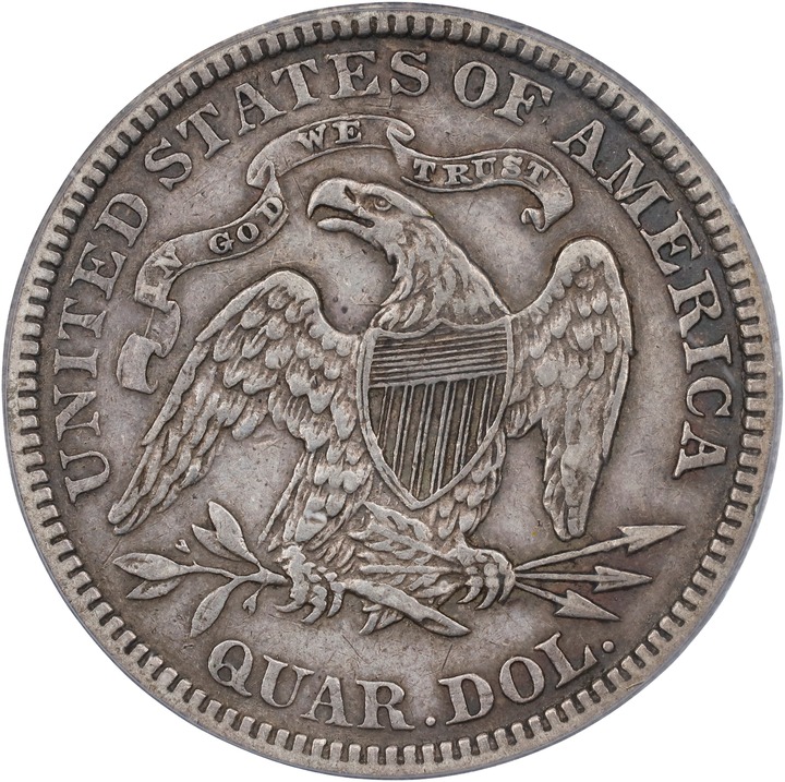 1883 25c AU50 CAC thumbnail 22