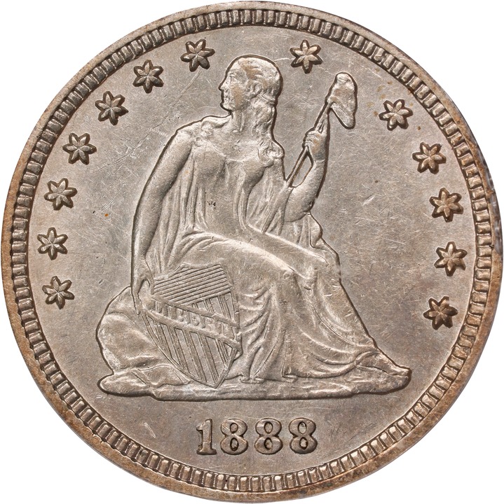 1888-S 25c MS thumbnail 3