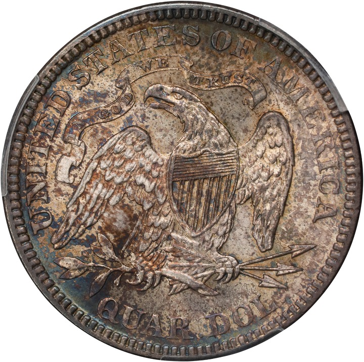 1891 25c MS61 thumbnail 4