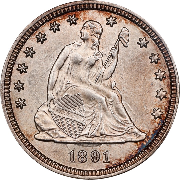 1891-O 25c MS thumbnail 4