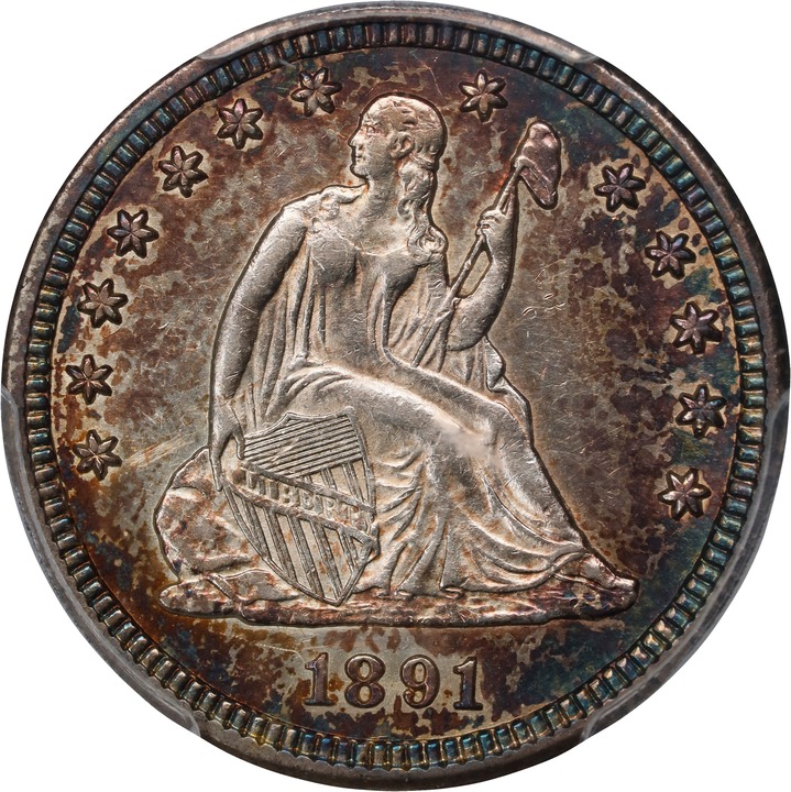 1891-S 25c MS thumbnail 5