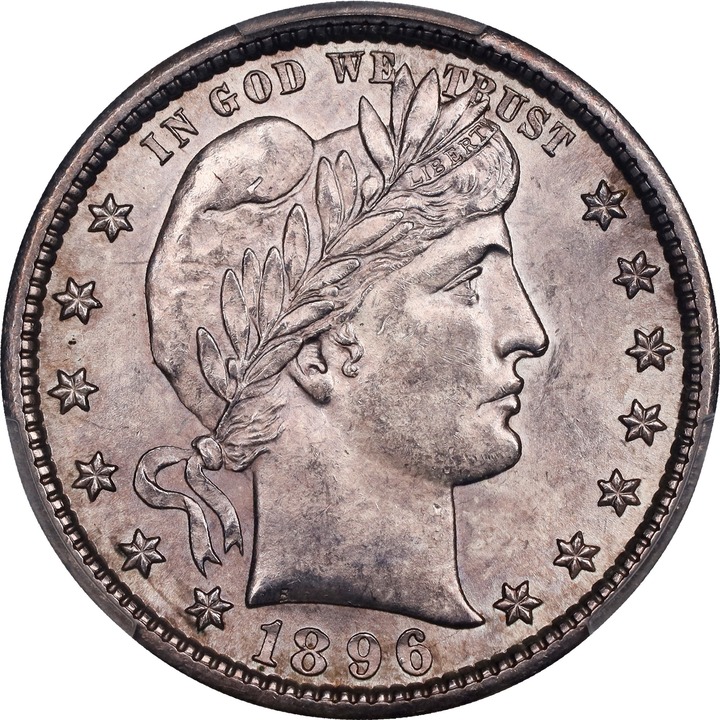 Barber Quarter 25c 1892-1916 [Type] AU50 CAC thumbnail 13
