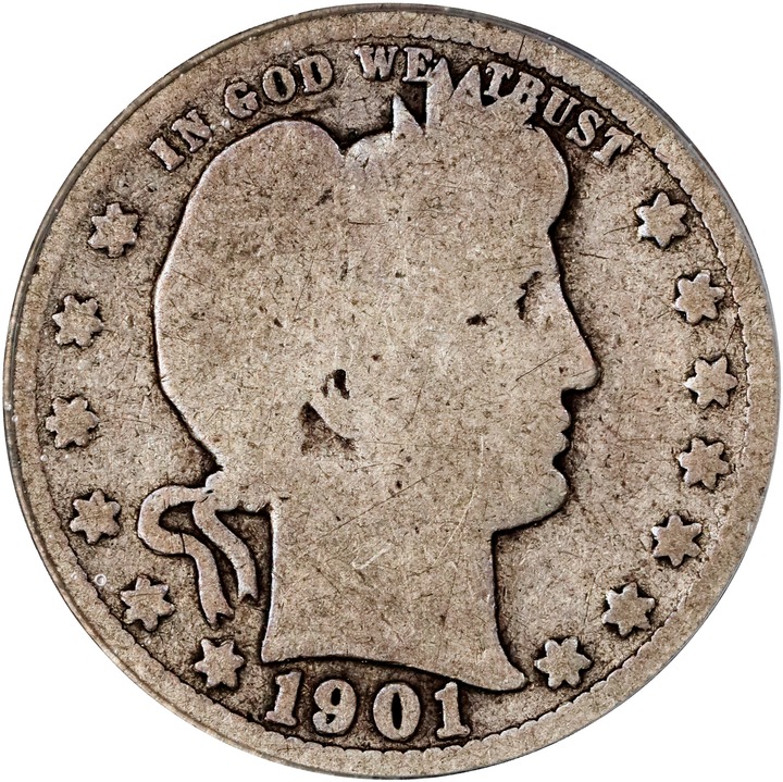 1901-S 25c F12 CAC thumbnail 15