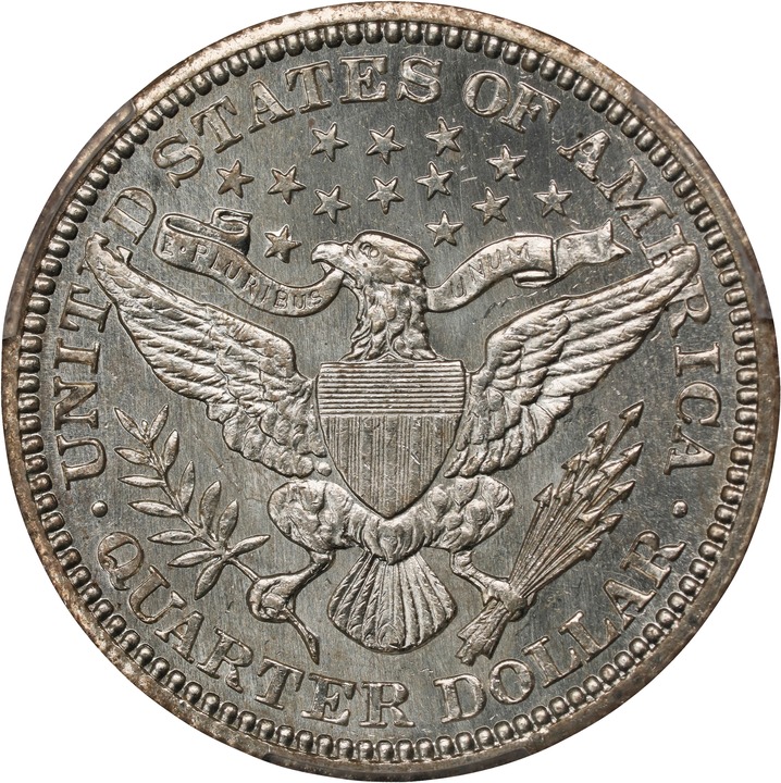 1909 25c MS64 thumbnail 2