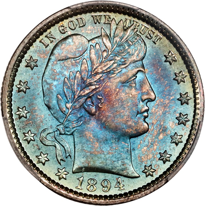 Image for 1894 25c PR67