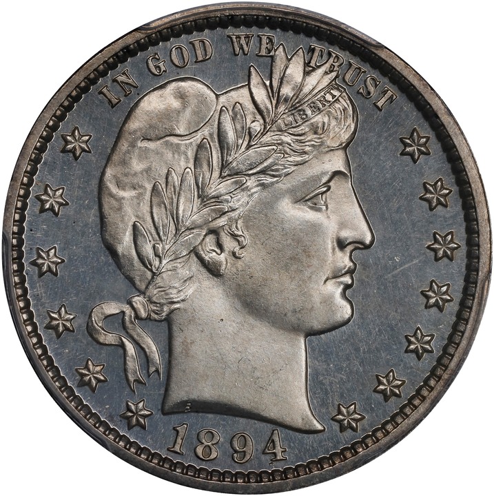 1894 25c AU53 CAC thumbnail 21