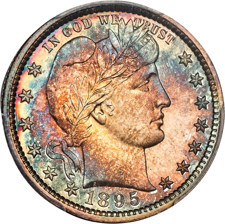 Image for Barber Quarter 25c 1892-1915 [Type] PR68 CAC