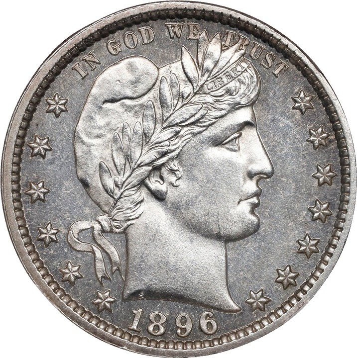 1896 25c AU53 thumbnail 18