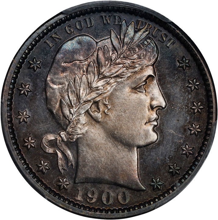 Image for 1900 25c PR64