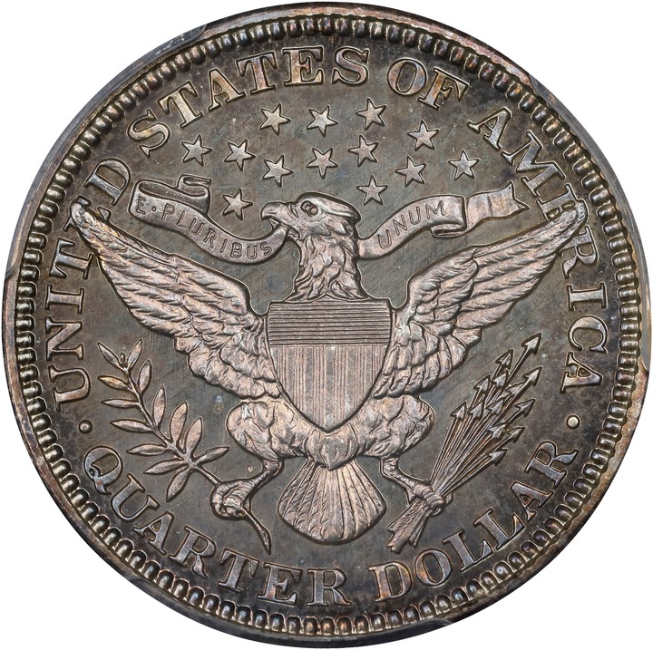 Barber Quarter 25c 1892-1915 [Type] PR65 CAC thumbnail 6