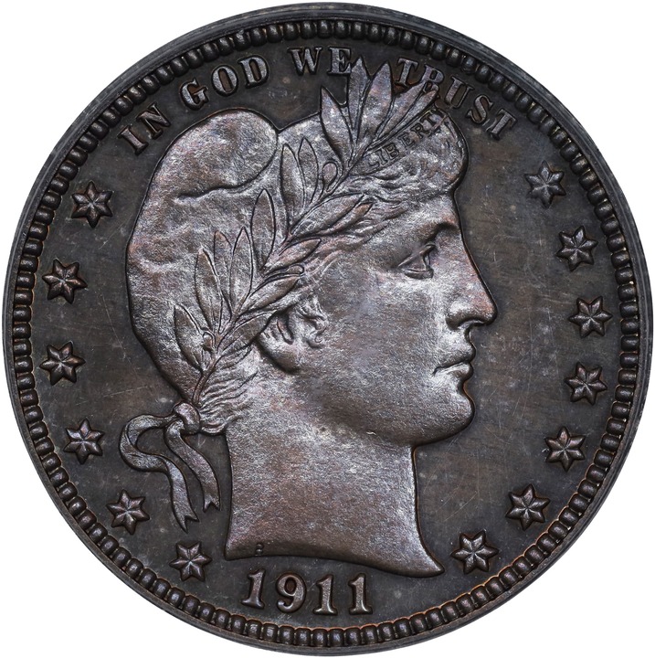 Image for 1911 25c PR63 CAC