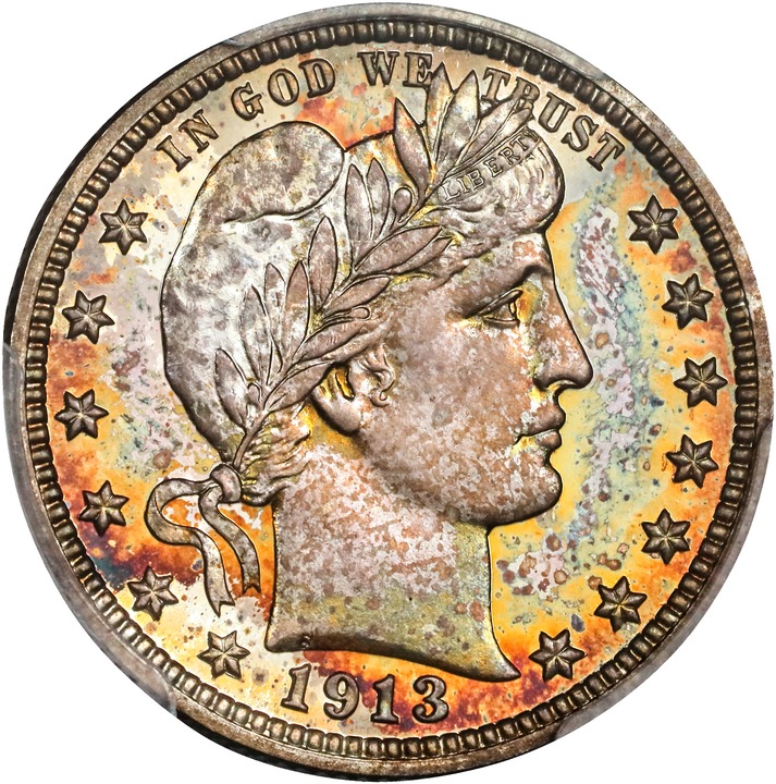 Image for Barber Quarter 25c 1892-1915 [Type] PR67 CAC