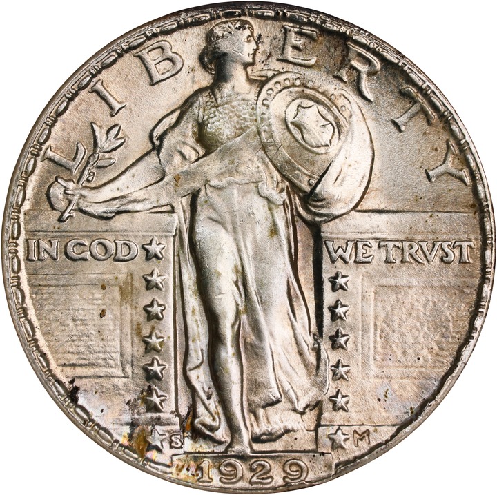 1929-S 25c MS thumbnail 2