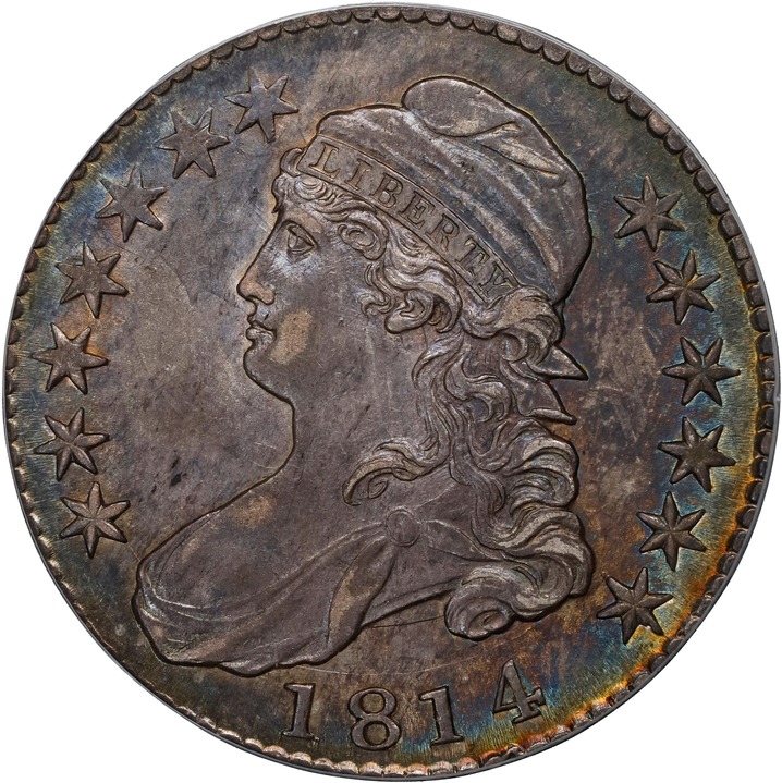 Image for 1814 50c AU58