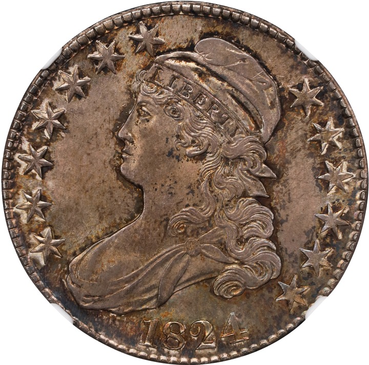 Image for 1824 50c MS65