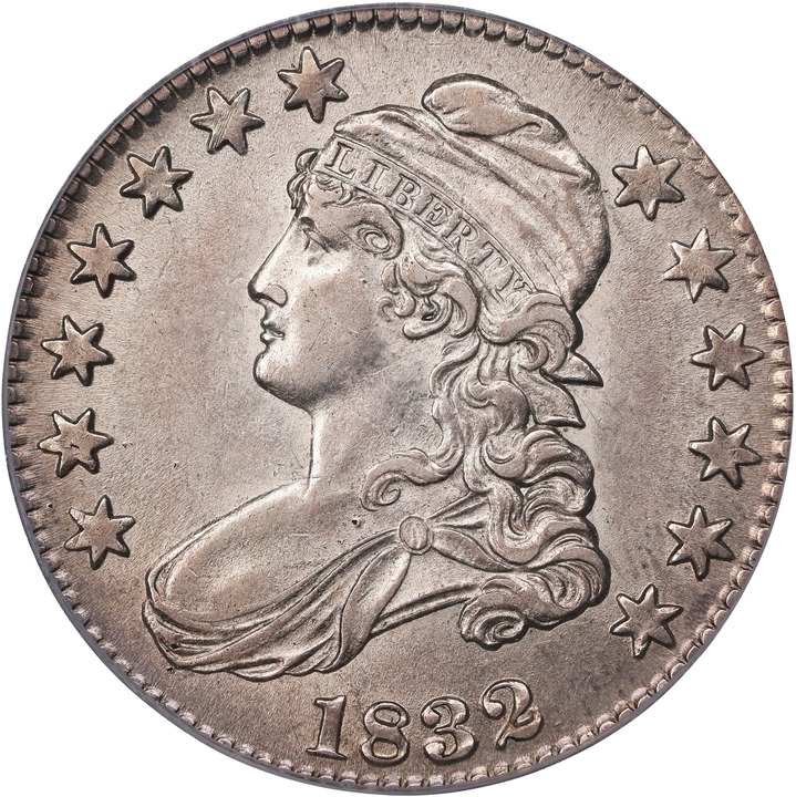 Image for 1832 50c Small Letters AU50