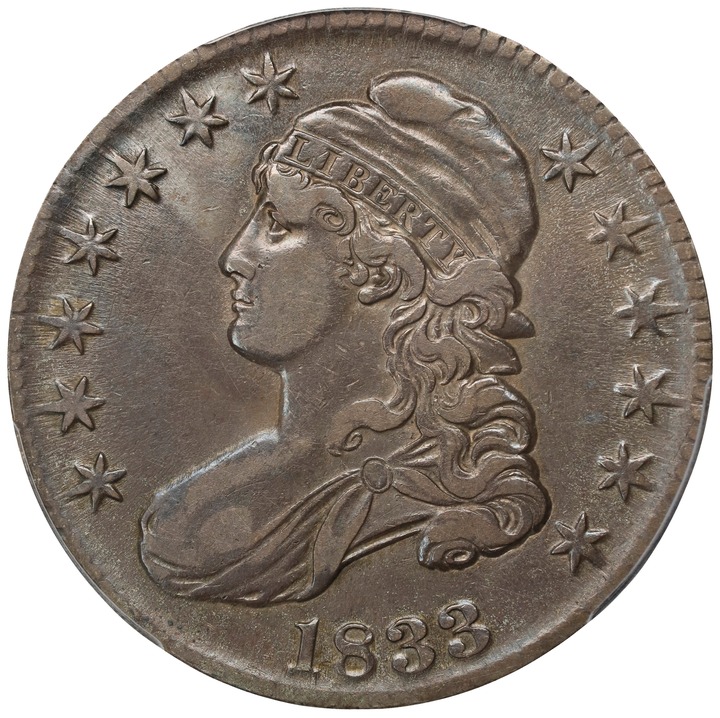 Image for 1833 50c VF35