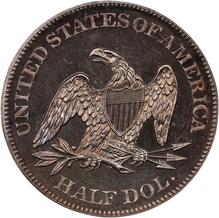 1864 50c AU58 CAC thumbnail 22