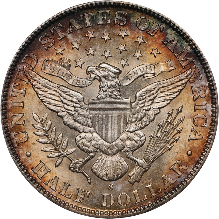 1897-S 50c MS67 thumbnail 10
