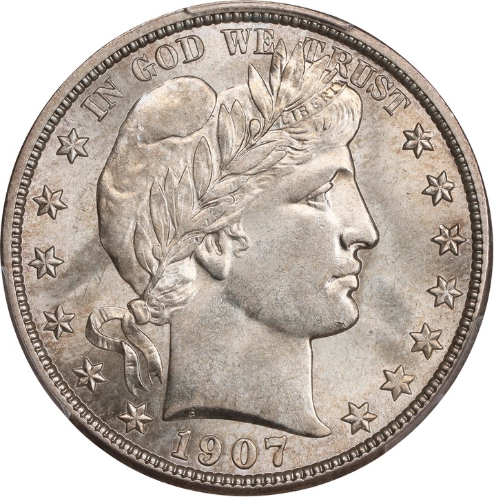1907-O 50c MS thumbnail 3