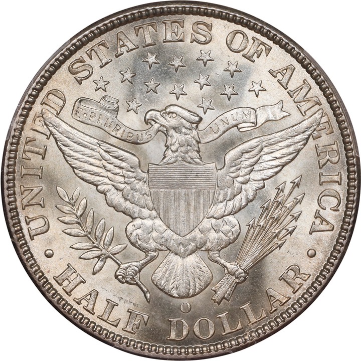 1907-O 50c MS63 thumbnail 2