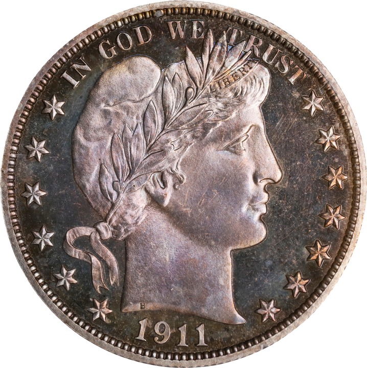 Barber Half Dollar 50c 1892-1915 [Type] PR63 thumbnail 3