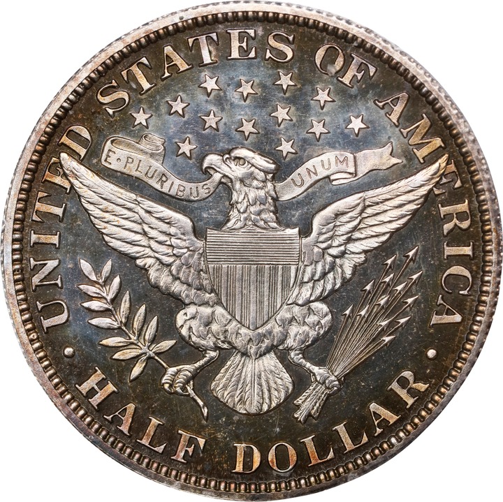 Barber Half Dollar 50c 1892-1915 [Type] PR63 thumbnail 4