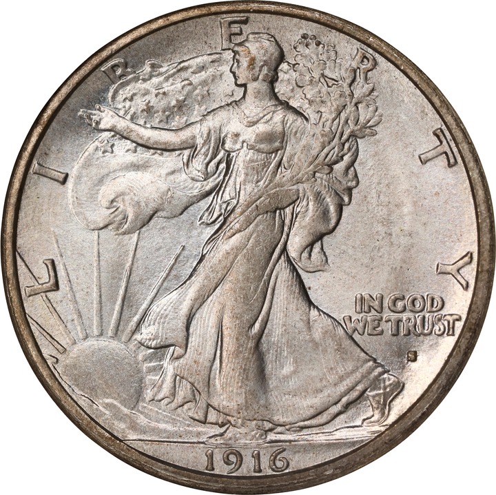 1916-S 50c MS thumbnail 9