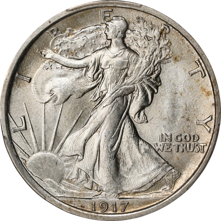 Image for 1917 50c MS67