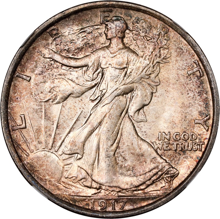 1917-D 50c Mintmark Reverse MS thumbnail 11