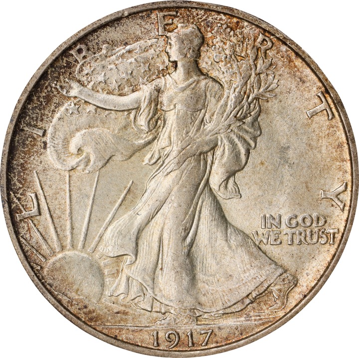 1917-D 50c Mintmark Reverse MS thumbnail 14